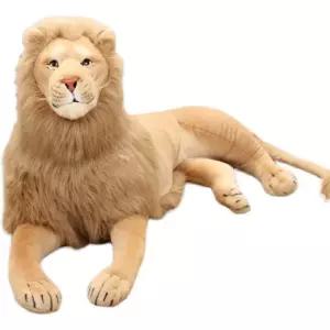 대형 사자 인형 애착 귀여운 아프리카 봉제 카페 호랑이 애착인형 장난감 사자인형 동물 큰