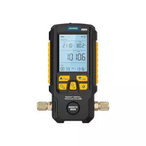 호환  AUTOOL LM100 에어컨 냉매 불소 측정기 진공 압력 게이지 LCD HD 디스플레이 자동차 냉매 도구