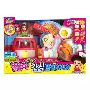 똘똘이 간식 프라이어 색깔이 변하는 장난감 음식 소품역할놀이 캐릭터 선물