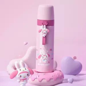 마이멜로디 애니멀 코스튬 텀블러 500ml/캐릭터/디자인/물통/귀여운/피큐어/입체/산리오/보온병/휴대용