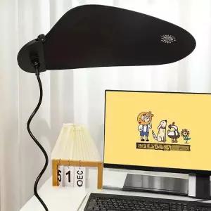 나뭇잎 캐노피 사무실 클립형 에어컨 바람 막이 햇빛막이 직풍