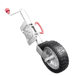 트레일러 휠 바퀴 카라반 텅잭 탑 설치 10인치 차량 클램프 요트 보트 리프트 자키휠 받침대