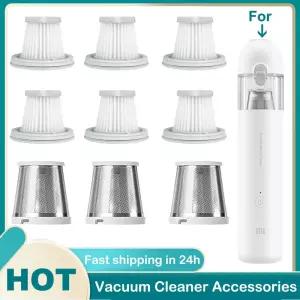 Xiaomi Mijia 핸디 진공 청소기 SSXCQ01XY 예비 부품 홈 자동차 미니 무선 교체 액세서리 H13 용 Hepa 필터