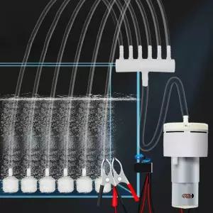 휴대용 기포기 산소 브로와 공급기 물차 물고기 에어 차량용 충전식 산소공급기 충전 낚시