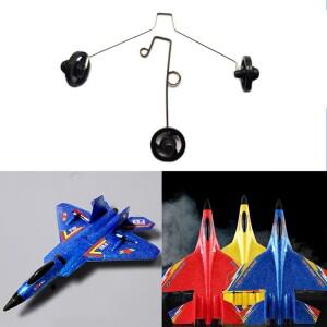 바퀴가 달린 RC 폼 손 던지기 글라이더 착륙 기어 키트  Cessna J-11 J-20 SU27 Z51 F22 용 비행기 액세서