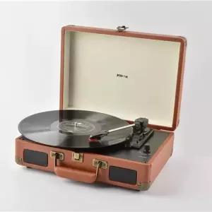 휴대용턴테이블 블루투스 야외 LP플레이어 레트로 전축