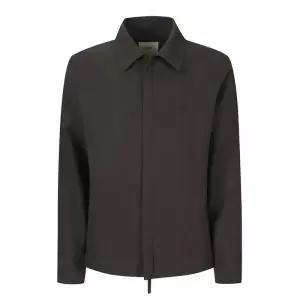 백화점 지이크 린넨 혼방 집업 블루종 PGE6000