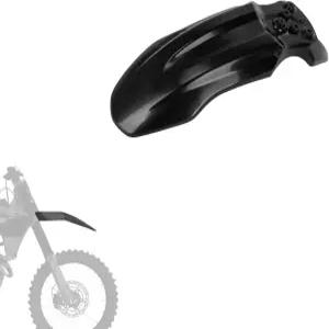 CRF50 스타일 125CC 피트 PRO 트레일 더트 바이크용 오토바이 앞바퀴 머드가드 블랙 플라스틱 펜더