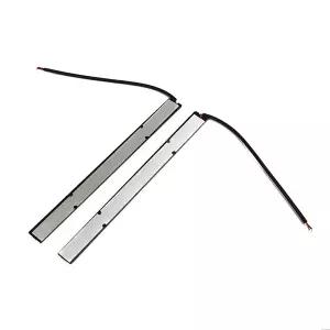 2개 자동차 라이트 바 17cm 방수 LED COB 라이트 스트립 자동차 경주용 주간 주행등 특가 교체 부품