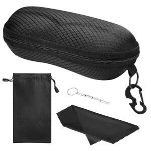 세미 하드 안경 금속 보호 유니 케이스 홀더 걸이 선글라스 있는 고리가