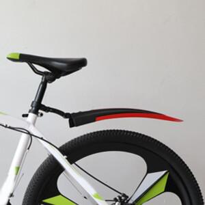 2피스 MTB 자전거 스플래시 펜더 가드 전면/후면 타이어 휠 머드 20-26 인치 사이클링 액세서리