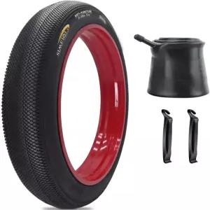 시메이키 20인치/26인치 X4.0인치 E바이크 팻 타이어 및 튜브 비치 크루저 전기 자전거 3륜 시티 통근용