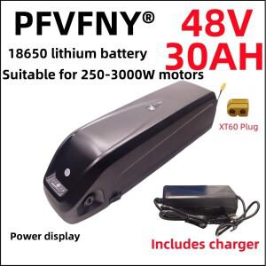 전체 용량 전원 18650 Hailong 배터리  고속 공기 운송  30AH 리튬 팩  250-3000W 적합  36V  48V  52V