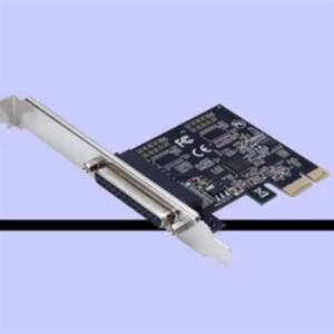 1조각  병렬 포트 DB25 25Pin Pcie 라이저 카드 LPT 프린터-PCI-E Express 변환기 어댑터
