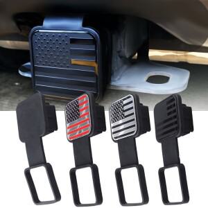 트레일러 히치 수신기 커버 플러그 방수 튜브 캡 보호기 방진 2 인치 자동 사각형