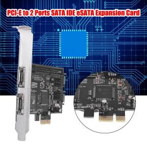 PCI 익스프레스 확장 카드 PCIe에서 2포트 SATA IDE RAID 컨트롤러 변환