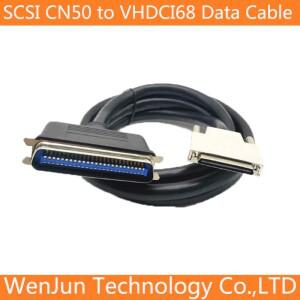 SCSI CN50-VHDCI68 커넥터 케이블  CN50 핀 수 데이터 실드 와이어  1.8m