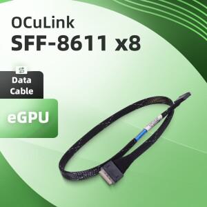 Oculink SFF-8612 8i X8 데이터 케이블 외장 그래픽 카드 어댑터 eGPU