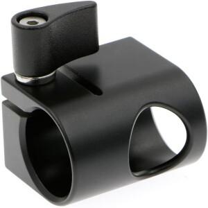 ARRI용 3/8-16 스레드가 있는 Alv 19mm 단일 로드 클램프 카메라 마운트 | 빨간색용 캐논호환