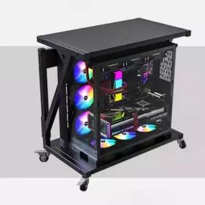 컴퓨터 본체 거치대 받침대 수납장 PC 본체선반 선반