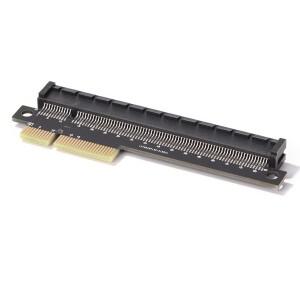 PCIE 4X ~ 16X 라이저 카드 확장 스티어링 어댑터 Express x4 x16 비디오 그래픽 변환기