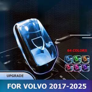 볼보 2017-2025 교체 크리스탈 기어 레버 스틱 이동 손잡이 내부 Shitfer XC60 XC90 V60 V90 S60 S90 XC40