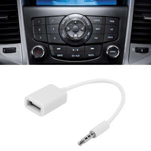 3.5mm 남성 오디오 AUX 잭 - USB 2.0  A 여성 OTG 변환기 케이블