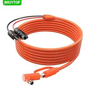 JMUYTOP 14AWG 태양 전지 패널 케이블-DC 8020 7909 커넥터 Jackery Explorer 3000 Pro/2000 Plus/2000 Pro