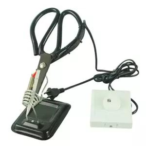 재단가위 리본 옷감 컷팅 온도조절 트리밍 가열 핫멜트 전기 수선 열선가위