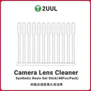 2UUL CL21 48피스 휴대 휴대폰 용 카메라 렌즈 클리너 합성 수지 젤 스틱  LCD 화면 청소 도구