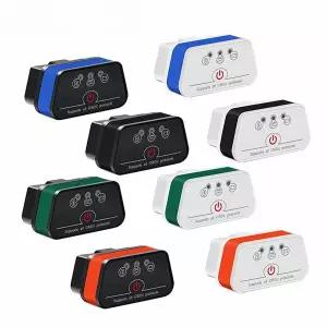 호환  Vgate iCar2 V2.2 3.0 OBD2 블루투스 진단 기기 자동차 오류 감지 기기 8 색 옵션