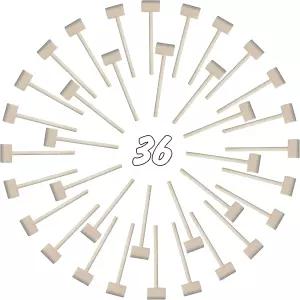 미니 나무 망치 가벨 36 천연 게 해산물