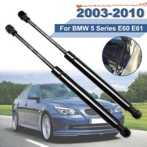 BMW E60 용 페어 보닛 스트럿츠 520i 04-10 전면 엔진 후드 댐퍼 충격 가스 스프링 리프터 지원