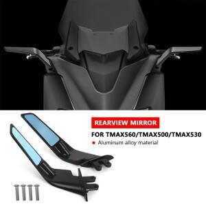 T-MAX 500 04-12 530 12-19  바이크 오토바이 백미러 보이지 않는 스포츠 Winglet Wind