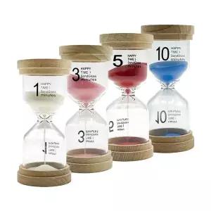 [골드스마일]bns 컬러 모래시계 타이머 1분 3분 5분 10분