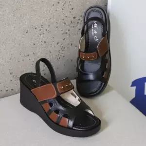 6cm 굽 여성 샌들 통굽 여름 스트랩 중굽샌들 샌들슬리퍼 스포츠샌들 여성샌들 샌들운동화