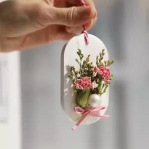 카네이션 석고방향제 만들기 어버이날 선물 diy 4인키트