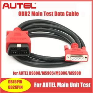 O2 메인  데이터 케이블 DB15PIN DB26PIN AUTEL DS808MS905MS906MS908용 차량 진단 도구 연결 어댑터 라인