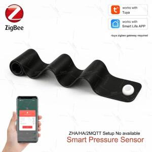 Zigbee Tuya 압력 센서 감지기 스마트 홈 중력 패드 라이프 APP 원격 모니터링 상태 게이트웨이 허브와 함