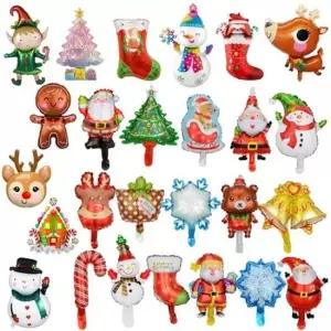 양말 진저브레드 29종 선물 곰돌이 산타 별 트리 크리 xmas 파티 손펌프 헬륨