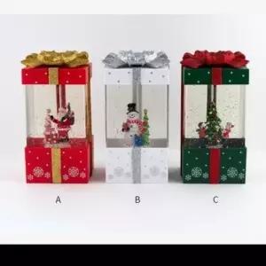 20112 오르골 3type 선물상자 워터볼 워터볼오르골 오르골워터볼 크리스마스 크리스마스장식