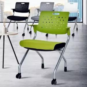 녹색 공부방 반고정의자 b1 컴퓨터의자접이식쿠션 가 컴퓨터의자접이식쿠션