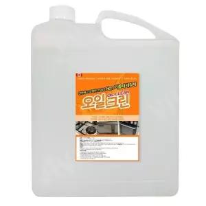 TBZ 오일크린4L 기름때싹 끈적이는주방기름때청소 안전한세정제 주방용기
