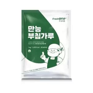 친절한탄씨 WL 프레시원 만능부침가루 1kg X 10개 부침개가루 빈대떡가루 부침용밀가루 오징어파전분말