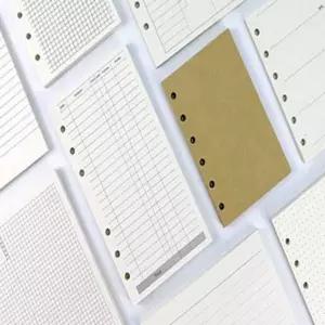 6공 다이어리 속지 6공 다이어리 내지 리필 월간 노트 주간