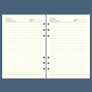 6공 바인더 속지 육공 A5 다이어리 리필 내지 100P