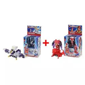 터닝메카드갓 그리폰+스핑크스 세트 그리핑크스 터닝카 슈팅 변신로봇 로보트 캐릭터 선물