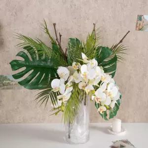 아트박스/플라워트리 대형 호접란 조화 화병 고져스몬스 set 70cm (DIY)