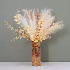 아트박스/플라워트리 대형 팜파스 조화 화병 가을 꽃 갈대 set 65cm (DIY)