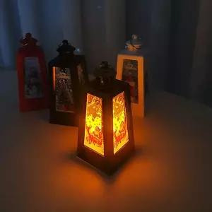 [RIZPICK]크리스마스 LED 타워 랜턴 조명 무드등 장식소품 크리스마스선물